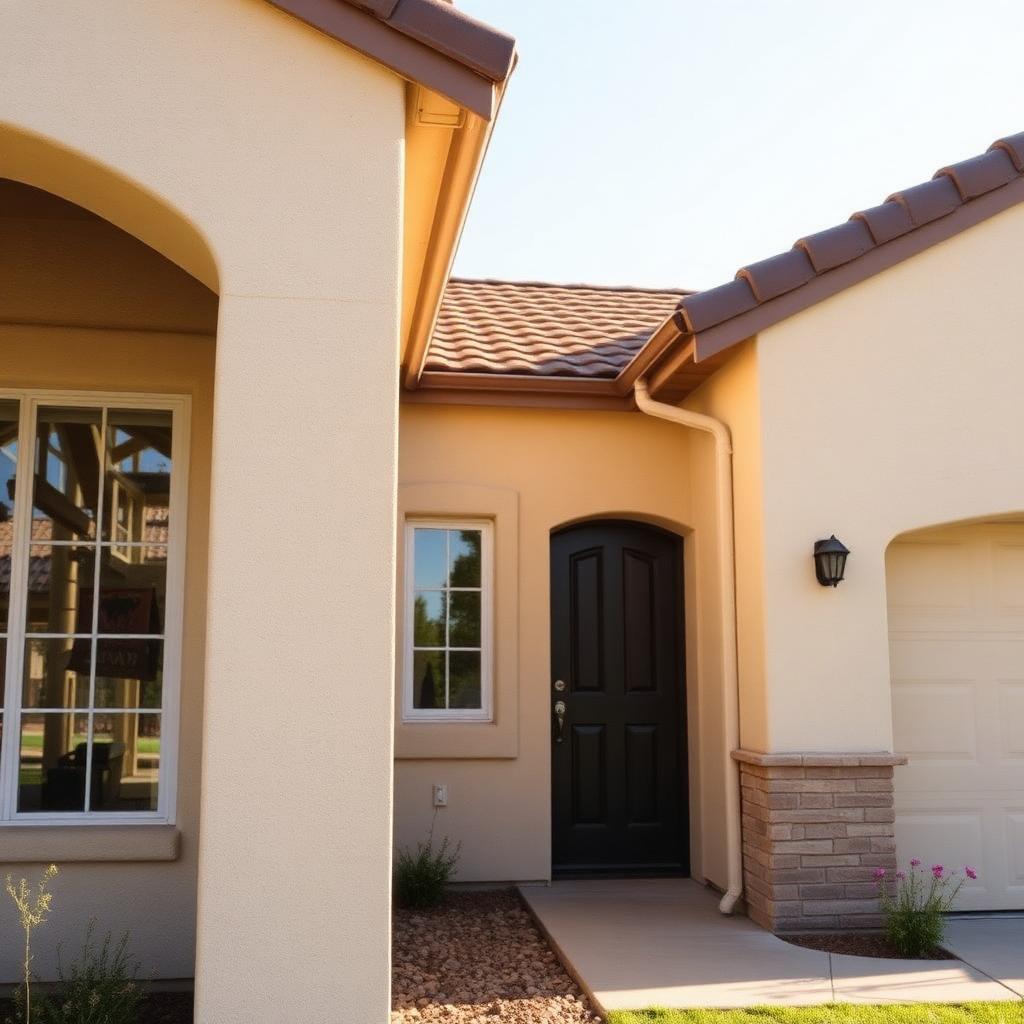 Tex-Cote ceramic exterior wall coating